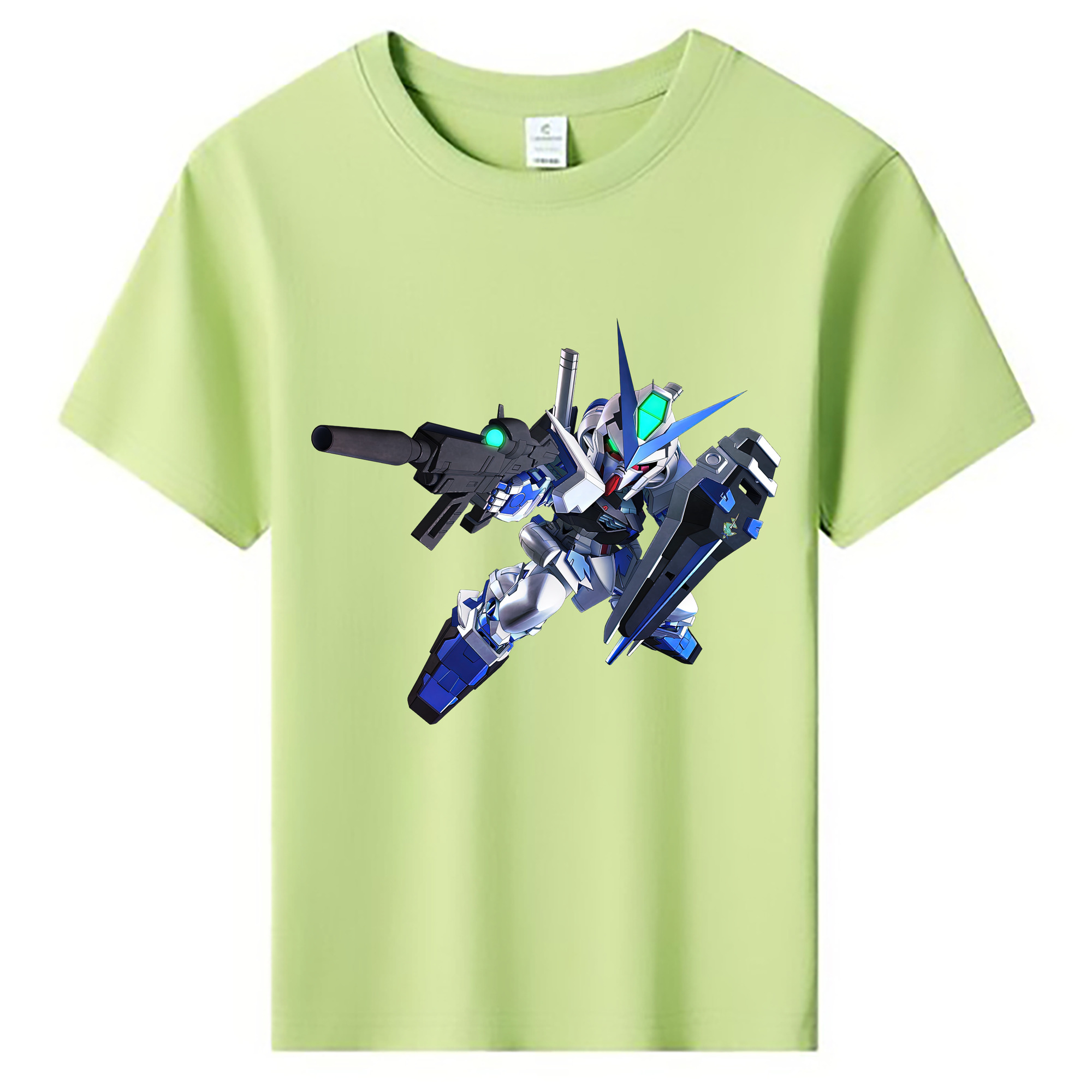 （画像用） 機動戦士ガンダム Mobile Suit Gundam 綿100％キッズTシャツ（フロントプリント）